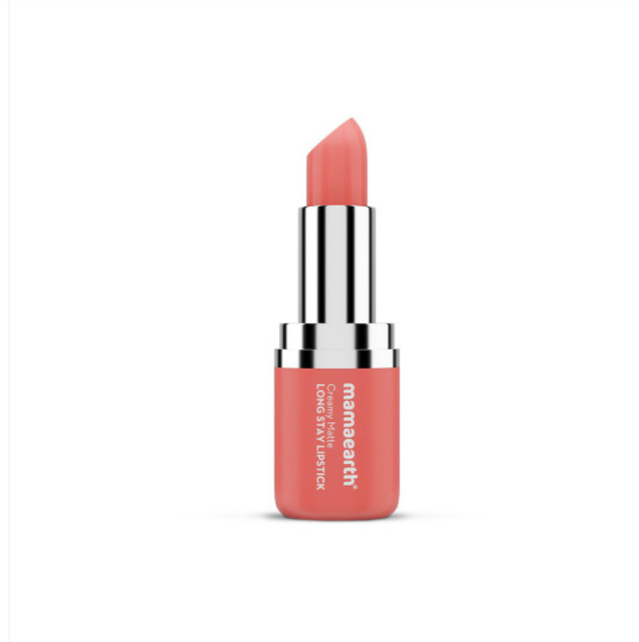 Mamaearth Creamy Matte Long Stay Lipstick With Murumuru Butter - 4.2g - Cranberry Crush